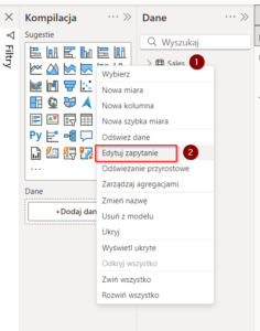 Przydatne skróty w Power BI Desktop