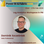 Power BI & Fabric Summit 2026 – moja prelekcja